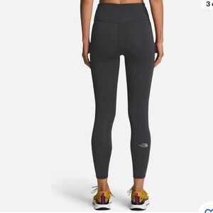 The North Face Woman’s Elevation High Waist Leggings Asphalt Grey